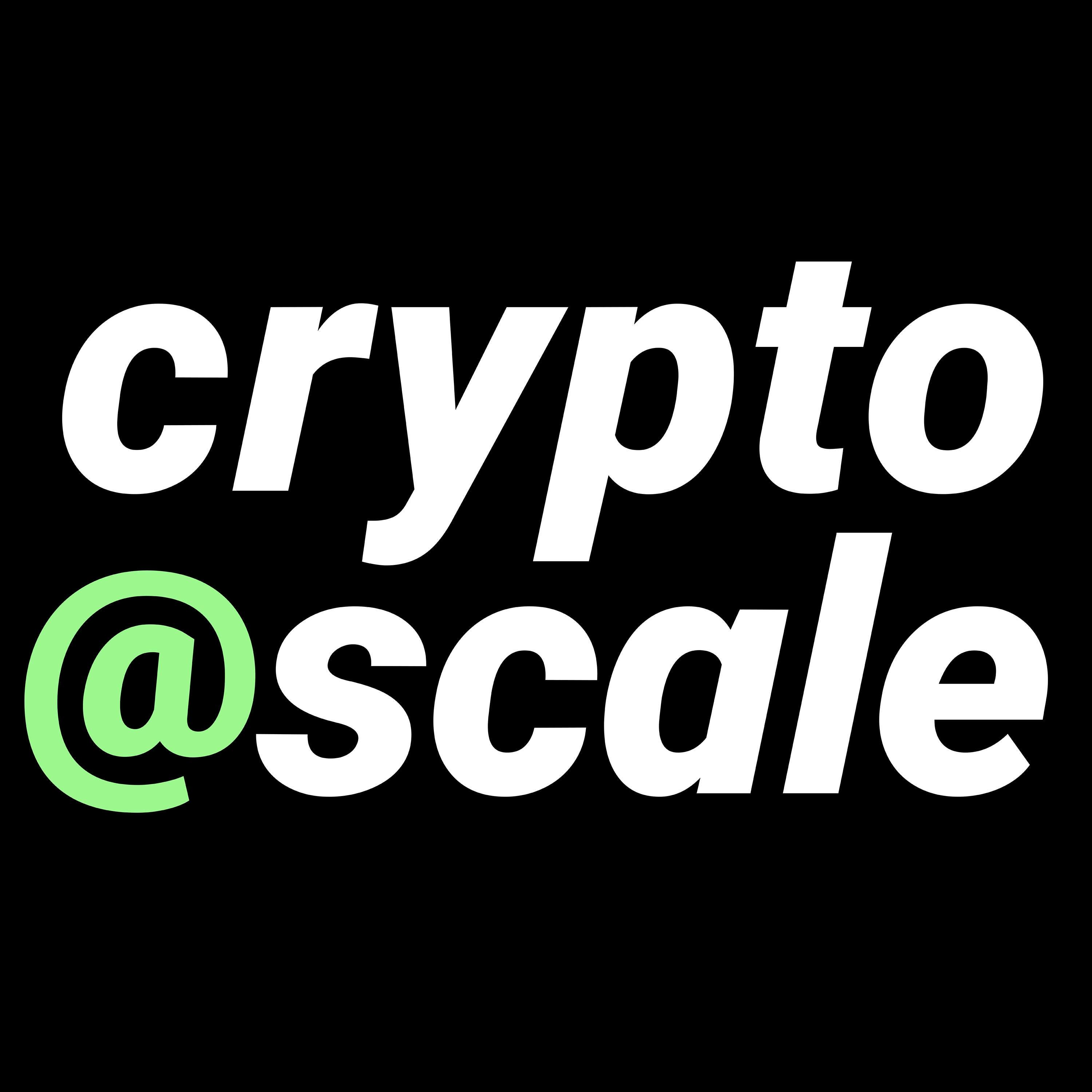 Introducing crypto@scale