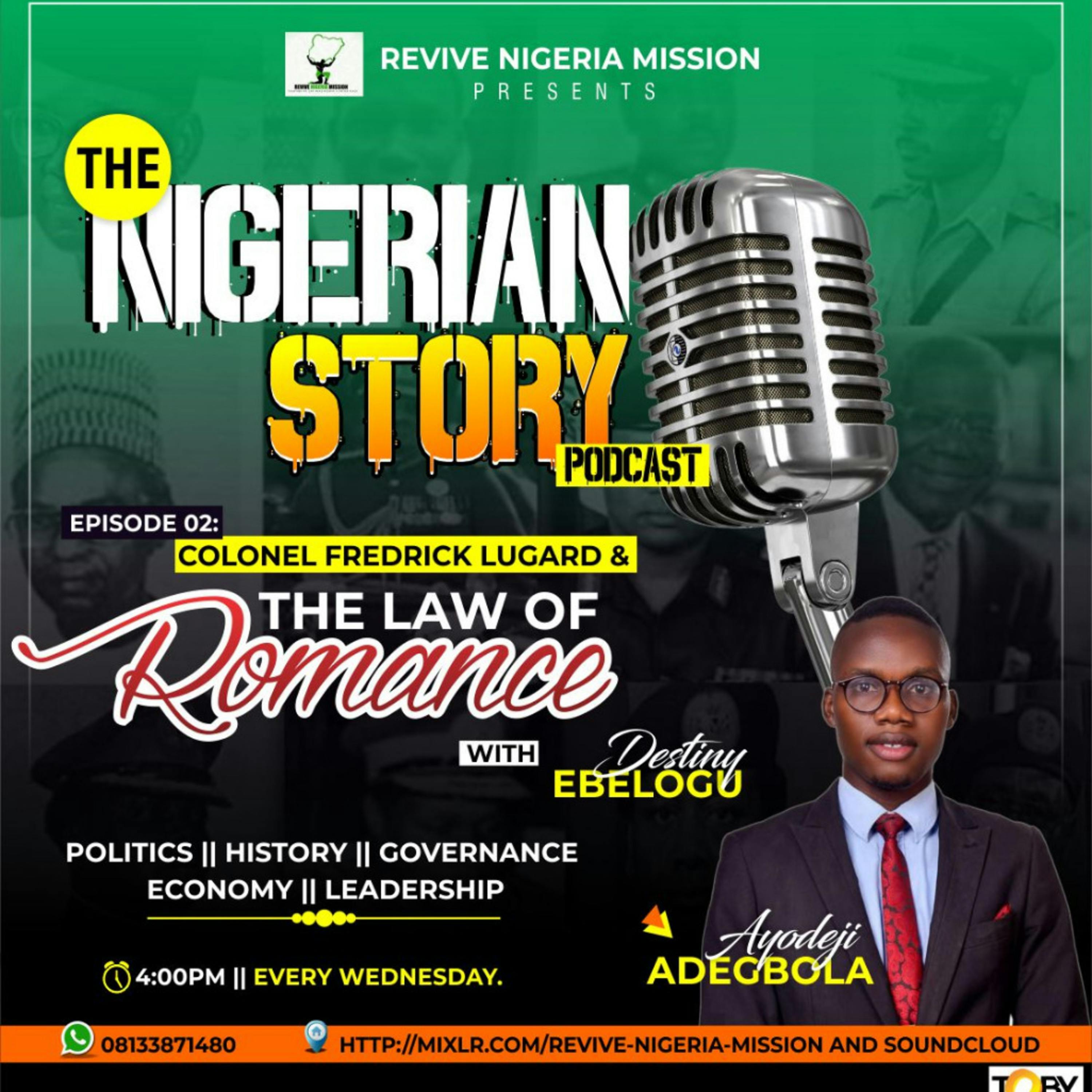 Captain FREDRICK LUGARD AND THE LAW OF ROMANCE